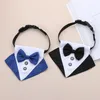 Hundkläder Tuxedo Suit och Bandana Set Pet Wedding Party Formal Bow Tie Shirt för stora medelstora hundar Golden Retriever