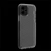 Clear Acrylic TPU Frosted Carbon Fiber Texture Mobiele Telefoon Gevallen voor iPhone 12 Pro max 11 8 Plus XR met beschermingscameras