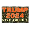 3 * 5 ft Trump vann flagga 2024 Valflaggor Donald Mogul Spara Amerika 150 * 90cm Banner