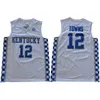 Custom XS-6XL NCAA Kentucky Wildcats 0 Fox 5 Monk 3 Adebayo John11 Wall 12 Towns 15 Cousins Anthony 23 Davis Devin 1 Booker Stitched Basketball Jersey uomo bambini