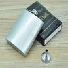 Hip Flasks Stainless Steel Bottles Men Wine Cups Funnel 2 Pieces Set Outdoor Portable Beer Champagne Bottle WY358 ZWL1