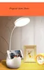 Ogenbescherming LED-tafellamp Heldere USB-oplaadpoort Touch Control Desk-spot bed licht verstelbare stijl
