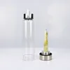 Natural Quartz Gem Glass Water Bottle Direct Drink Crystal Cup 8 stijlen Snel transporteren JJA9173