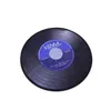 Retro CD Yuvarlak Halı Antik Kanepe Halılar Kaymaz Mat Battaniye Vinil Kayıtları Model Kapı Çocuk Yatak Başında Yoga Büyük Alan Halı 210301