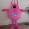 Halloween roze kiemen bacteriën mascotte kostuum hoge kwaliteit aanpassen cartoon anime thema karakter volwassen grootte kerst verjaardagsfeestje fancy outfit