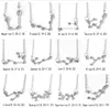 12 Constellation Zodiac Colar Horóscopo Sinal Zircon Estrela Galáxia Libra Astrologia Mulheres Colar Presente Com Cartão de Varejo