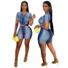 Bulk Summer Women Clothes Tute T-shirt Shorts Abiti a due pezzi Set abbigliamento sportivo casual tuta sportiva klw7352