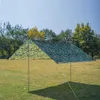 Camping Hunting Tarp Tent Men Beach Sunshade Shelter Awning Outdoor Camouflage Military Tent Waterproof Portable Canopy 3M Y0706