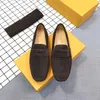 2021 Autunno scarpe da sera da uomo piselli neri scarpe moda casual da sposa ballo di fine anno banchetto scarpe casual da uomo d'affari pedale pigro