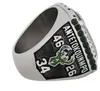 de Bucks 2021 Wereldkampioenen Team Basketbal Kampioenschap Ring Sport Souvenir Fan Promotiecadeau Whole3345