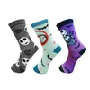 Halloween personality cartoon Jack series 3 pairs set Trendy men's Casual funny fashion socks