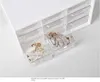 Translucent Drawer Type Storage s Cn(Origin) Low Price Nine-grid Desktop Box Student Cosmetics Shelf Tape Organizer 210922