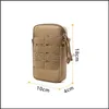 Sports & Outdoors Outdoor Bags 1000D Molle Pouch Hunting Men Arm Bag Compact Waist Pack Tool Case Phone Drop Delivery 2021 Cobpu