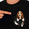 CLOOCL Baumwolle T-Shirt Mode Tasche Nette Akita Hund Gedruckt T-Shirts Männer Frauen Casual T-Shirt Hip Hop Tops Lustige Baumwolle Tees g1222