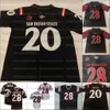 Custom San Diego State Aztecs College Football Jerseys Marshall Faulk Ryan Agnew Smith Jesse Matthews Cameron Thomas Myles Cheatum