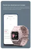 i2 Smartwatch, wasserdicht, Herzfrequenz-Blutdruckmessgerät, Gesundheit, Fitness-Tracker, dünner Körper, Armbanduhr, Sportuhr