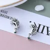 Se adapta a las pulseras Pandora 20 piezas Moon Star Dangle Silver Charm Bead Beads sueltos para venta al por mayor Diy European Sterling Jewelry Marking Charm Women