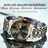 Men Top Brand Watch Luxury Waterproof Luminous Stainless Steel Calendar Men watches 2021 Business Fashion Wristwatch