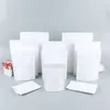 أكياس الورق كرافت الأبيض أبيض كيس الغذاء الألومنيوم احباط بطانة التعبئة الحقيبة الوقوف أكياس التخزين
