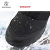 الشتاء أحذية الرجال عالية أعلى أحذية القطن مقاومة للماء الذكور بالإضافة إلى المخملية الدافئة زوجين أحذية الثلوج شمال شرق عارضة الأحذية 210826