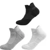 Mäns strumpor 3 Par Mens Bomull Ankel Andas Män Running Basket Elastisk Sport Socki Man