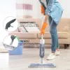 Hand Spray Mop Floor House Cleaning Tools For Wash Lazy Flat Cleaner With Replacement Microfiber Pads 210805