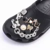 Accessori per ciondoli in metallo Decorazione per bottoni per zoccoli per scarpe Simpatico ciondolo a forma di ape per scarpe da coccodrillo
