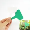 Andere Gartenbedarf 100X PVC-T-Tags für Gewächshauspflanzen, Etiketten, Blumentöpfe, Kunststoffmarkierungen, Schilder, wasserdichte Kräuterwerkzeuge