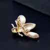 Crystal Brosch Pins för kvinnor Bee Broscher Smycken Mode Bröllopsfestgåva