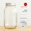 American Ball Mason Jar Szkło Uszczelniony Jar Jam Butelka Warzywa Sałatka Nut Suche Towary Ptaka Nest Sub Bottle