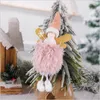 Angel Doll Wesołych Świąt Dekoracji do domu 2021 Navidad Noel ozdoby świąteczne Xmas Decor Decor Cristmas Prezent Nowy Rok 2022