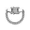 Link Chain 1017 ALYX 9SM High Street Modieuze Plug Lock Ins Metalen Dikke Armband Vergulde Hip Hop Mode Accessoires Heren2633552