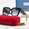 Moda Okulary Dla Mężczyzna Kobieta Unisex Projektant Gogle Plaża Okulary przeciwsłoneczne Retro Kwadratowa Rama Luksusowa Projekt UV400 5 Kolor opcjonalny 2791 Najwyższej jakości z pudełkiem