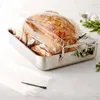 Vaisselle jetable 100pcs résistance à la chaleur mélange de nylon doublure de mijoteuse rôtir le sac de dinde pour la cuisson des sacs de cuisson au four Kitche280y