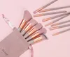 13PCs Foundaton Makeup Brush Maquiagem i 3 färger Make up Borstar Set Brocha de Maquillaje kit med påse packning