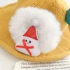 Sevimli Noel Saç Bantları Kızlar Elastik Lastik Bant Saç Aksesuarları Çocuk Christma Şapkalar Scrunchies Süsler Hediye