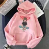 Stranger Things Saison 3 Hoodies Onze Surdimensionné Imprimé Graphique Sweats Femmes Drôle À Capuche Harajuku Vêtements Capuche Femme Tops 210805