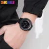 SKMEI nouvelle lumière LED numérique hommes Sport montres compte à rebours 5Bar étanche montre-bracelet pour hommes mâle horloge montre reloj hombre 1841 G1022