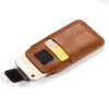 Étuis universels en cuir pour iPhone 15 Samsung Moto LG Nokia Sony Google Card Holder Slim PU Portefeuille Ceinture Couvertures de téléphone portable Fundas