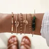 Link, Chain DIEZI 14 Styles Vintage 2021 Rhinestone Cuff Wide Bangles Gold Plated Arrow Bracelet Sets Women Fashion Statement Jewelry