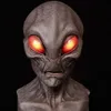 Halloween Alien Masque Effrayant Horrible Horreur Décor Supersoft Masque Magique Creepy Party Décoration Drôle Cosplay Prop Fournitures L230704