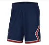 2021 2022 Football Shorts 21 22 Messi Neymar Jr Away White Home Blue Parisian Football Spods koszulka piłkarska Mbappe koszulka