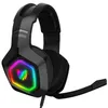 Gaming Headset K10 Earphones Game Header Head Monterad RGB-lampa Ät kyckling Mobila dator Elenergi Hörlurar