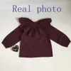 Filles Chemisier Bébé Fille Chemise Automne Vêtements Maka Enfants Vêtements Pour Bébés Enfant Fille Tees Kikikids Chemises Violettes Vêtements D'automne 210306