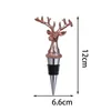 Deer Head Bottle Stoppers Bar tools Server Red wine Bottle Cork Stopper