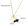 Wholesale star pendant necklace cremation jewelry ashes urn ladies and men souvenir gifts can be opened