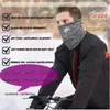 Scarves Winter Neck Gaiter Warmer Tube Scarf Fleece Outdoor Sports Thermal Breathable Face Cover Cycling Hiking Bandana Men Women