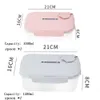 Thermal Lunch Box Plastic Square Seal Food Refrigerator Snack Storage Box Student Office Outdoor Picnic Lunch Food Container 210925