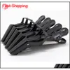 Hurtowa hurtownia włosów- 5pcs Lot Black Red Hairdressing Salon Salon Sekcja Zacisk Krokodyl Hair Clips Grip 4 Multi-Co Qylqqs Baby