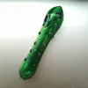 Wholesale Cucumber Style Glass Hand Pipe Smoking Tobacco Rig Oil Burner 5.2inch Length